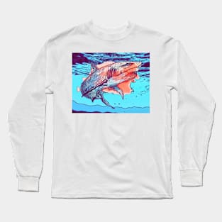 Bloody fish Long Sleeve T-Shirt